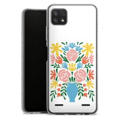 Carry Case Hülle Transparent/glitter ohne Band