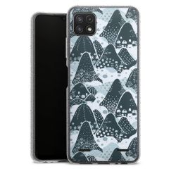 Carry Case Hülle Transparent/glitter ohne Band