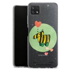 Carry Case Hülle Transparent/glitter ohne Band