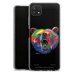 Carry Case Hülle Transparent/glitter ohne Band