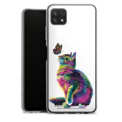 Carry Case Hülle Transparent/glitter ohne Band