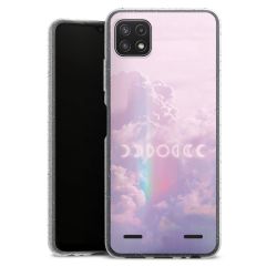 Carry Case Hülle Transparent/glitter ohne Band