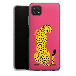 Carry Case Hülle Transparent/glitter ohne Band