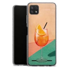 Carry Case Hülle Transparent/glitter ohne Band