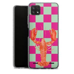 Carry Case Hülle Transparent/glitter ohne Band