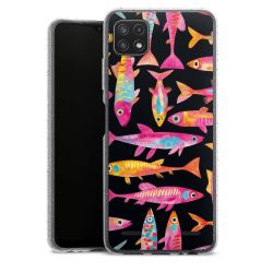 Carry Case Hülle Transparent/glitter ohne Band