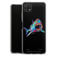 Carry Case Hülle Transparent/glitter ohne Band