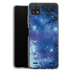 Carry Case Hülle Transparent/glitter ohne Band