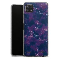 Carry Case Hülle Transparent/glitter ohne Band