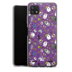 Carry Case Hülle Transparent/glitter ohne Band