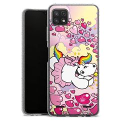 Carry Case Hülle Transparent/glitter ohne Band