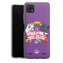 Carry Case Hülle Transparent/glitter ohne Band