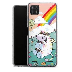 Carry Case Hülle Transparent/glitter ohne Band