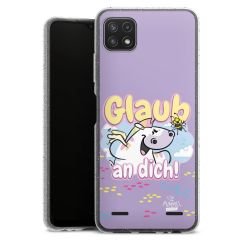 Carry Case Hülle Transparent/glitter ohne Band