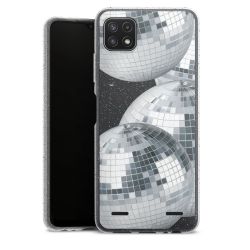 Carry Case Hülle Transparent/glitter ohne Band