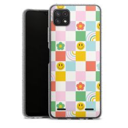 Carry Case Hülle Transparent/glitter ohne Band