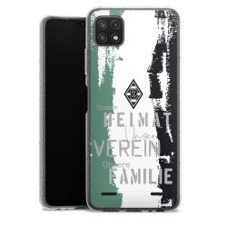 Carry Case Hülle Transparent/glitter ohne Band