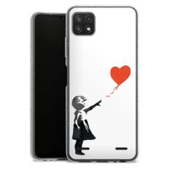 Carry Case Hülle Transparent/glitter ohne Band