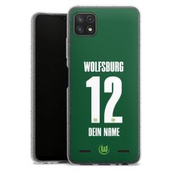 Carry Case Hülle Transparent/glitter ohne Band