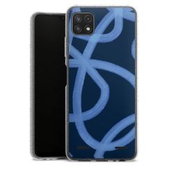 Carry Case Hülle Transparent/glitter ohne Band