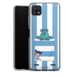 Carry Case Hülle Transparent/glitter ohne Band