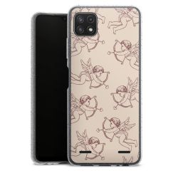 Carry Case Hülle Transparent/glitter ohne Band