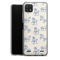 Carry Case Hülle Transparent/glitter ohne Band