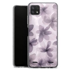 Carry Case Hülle Transparent/glitter ohne Band