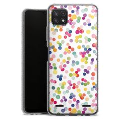 Carry Case Hülle Transparent/glitter ohne Band