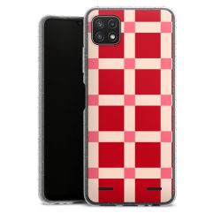 Carry Case Hülle Transparent/glitter ohne Band