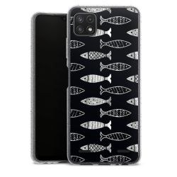 Carry Case Hülle Transparent/glitter ohne Band