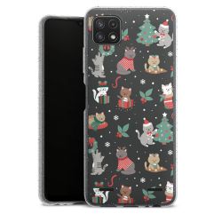 Carry Case Hülle Transparent/glitter ohne Band