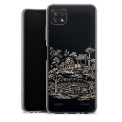 Carry Case Hülle Transparent/glitter ohne Band