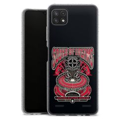 Carry Case Hülle Transparent/glitter ohne Band