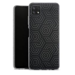 Carry Case Hülle Transparent/glitter ohne Band