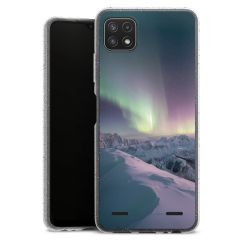 Carry Case Hülle Transparent/glitter ohne Band