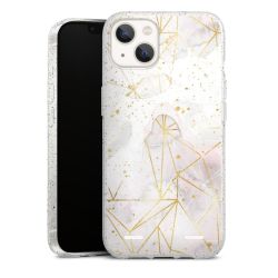 New Carry Case Hülle transparent-glitter