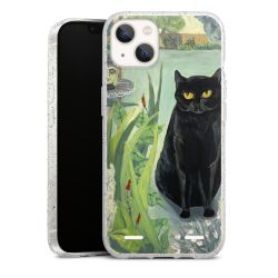 Carry Case Hülle Transparent/glitter ohne Band