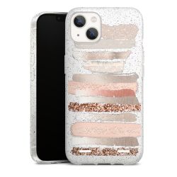 New Carry Case Hülle transparent-glitter