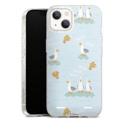 Carry Case Hülle Transparent/glitter ohne Band