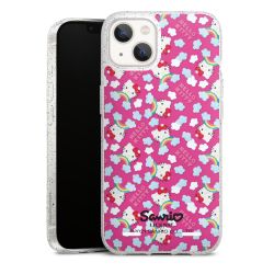 Carry Case Hülle Transparent/glitter ohne Band