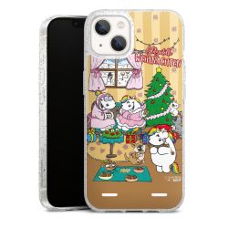 Carry Case Hülle Transparent/glitter ohne Band