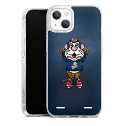 Carry Case Hülle Transparent/glitter ohne Band