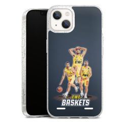 Carry Case Hülle Transparent/glitter ohne Band