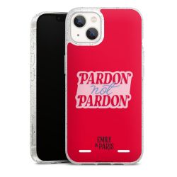 Carry Case Hülle Transparent/glitter ohne Band