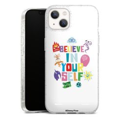 Carry Case Hülle Transparent/glitter ohne Band