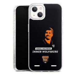 Carry Case Hülle Transparent/glitter ohne Band