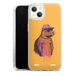 Carry Case Hülle Transparent/glitter ohne Band