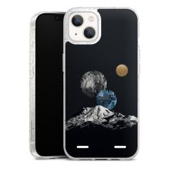 Carry Case Hülle Transparent/glitter ohne Band