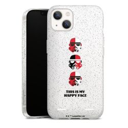 Carry Case Hülle Transparent/glitter ohne Band